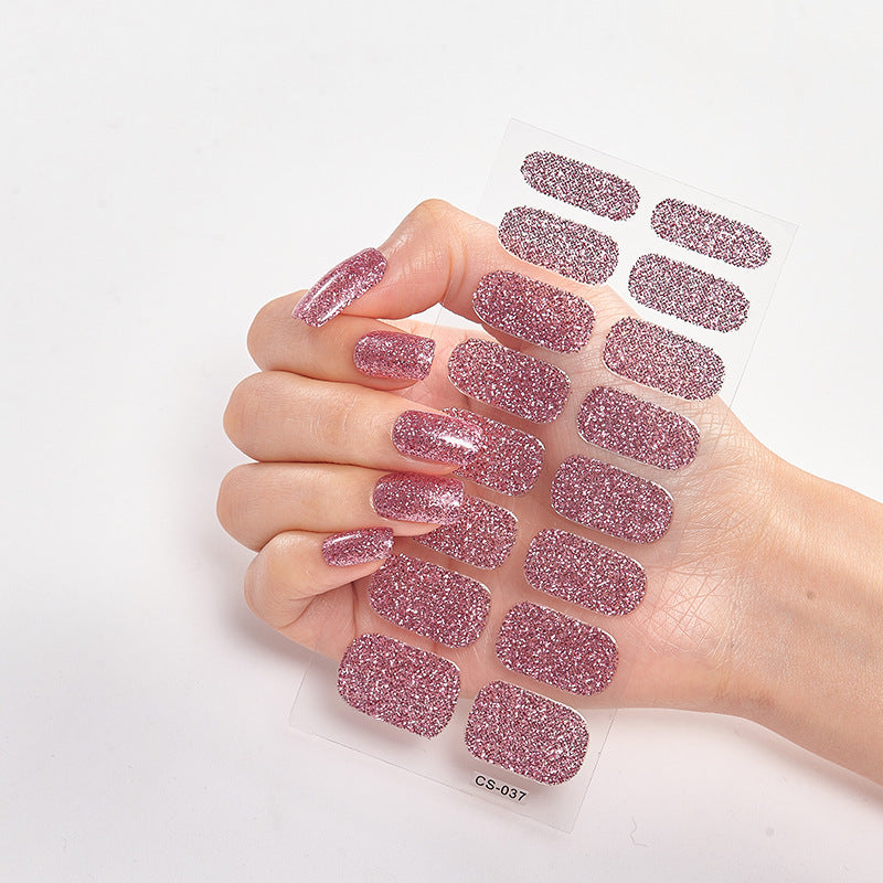 Glitter Gel Nail Wrap