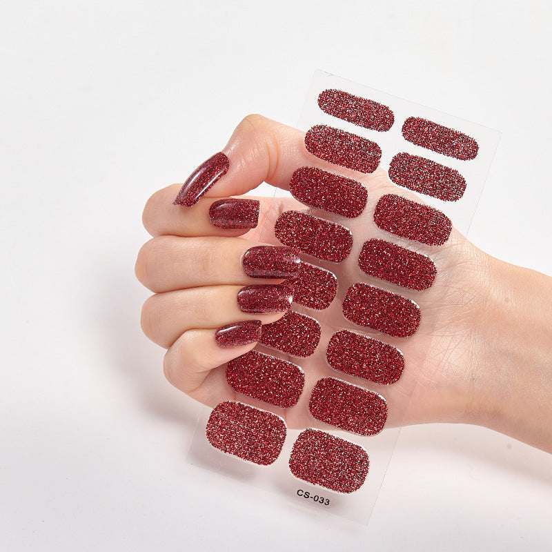 Glitter Gel Nail Wrap