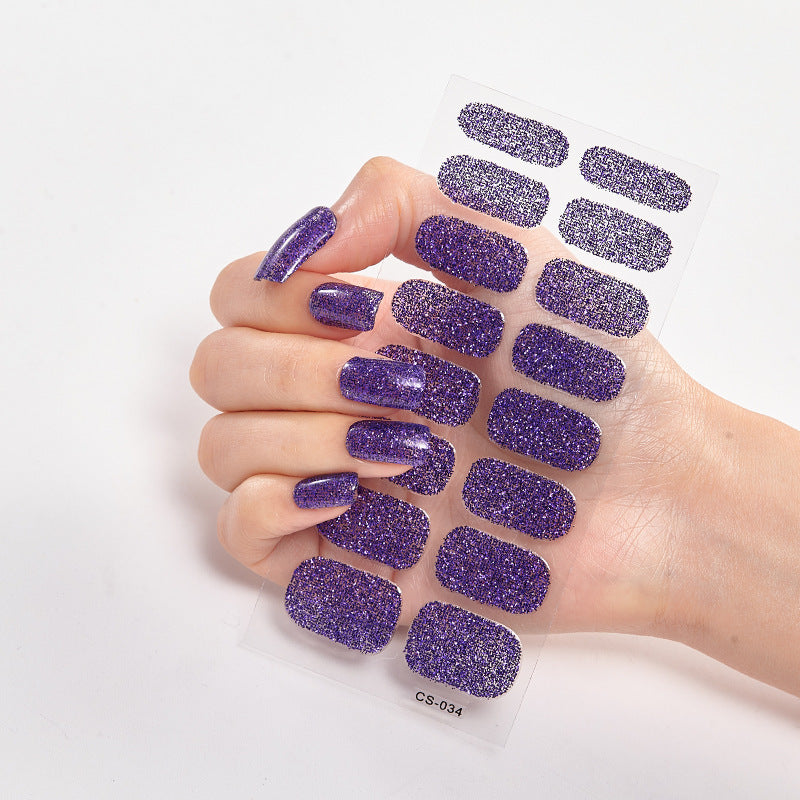 Glitter Gel Nail Wrap