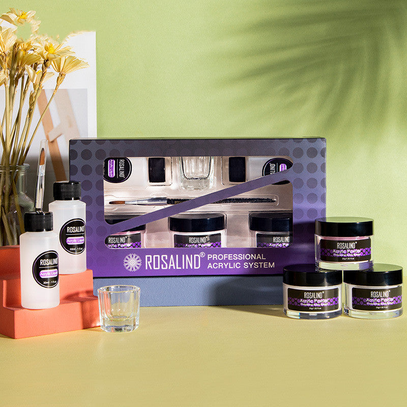 Crystal Acrylic Powder Kit