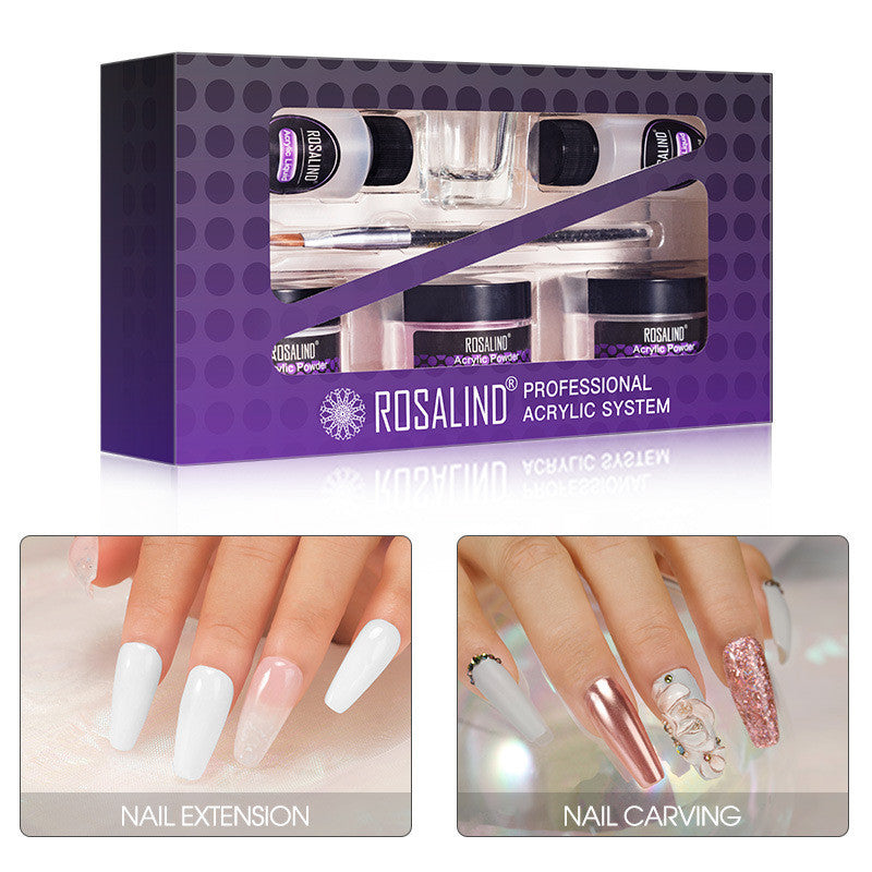 Crystal Acrylic Powder Kit