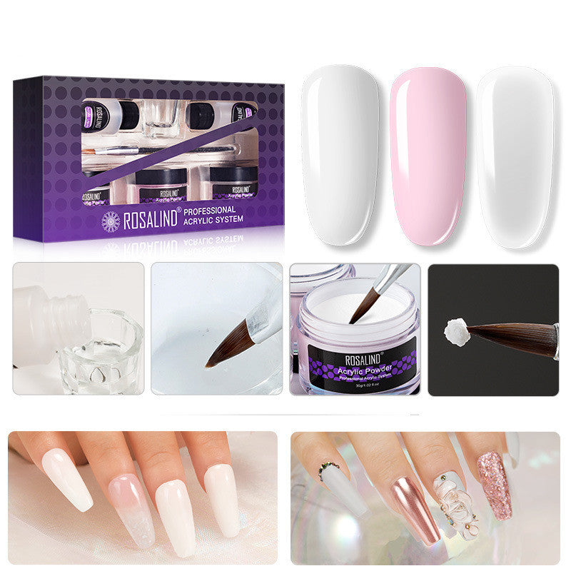 Crystal Acrylic Powder Kit