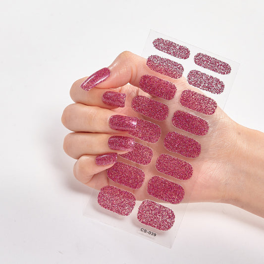 Glitter Gel Nail Wrap