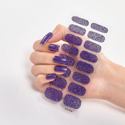 Glitter Gel Nail Wrap